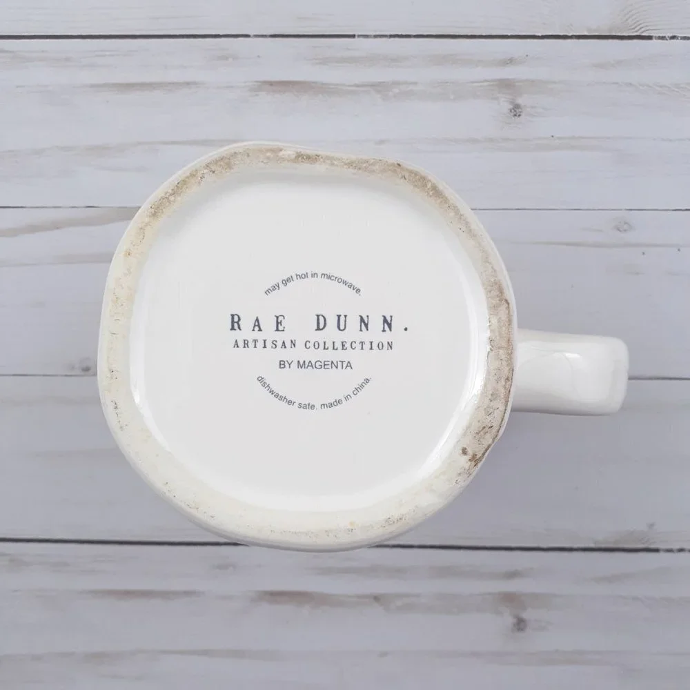 Rae Dunn Coffee Mug Cup Hello Artisan Collection